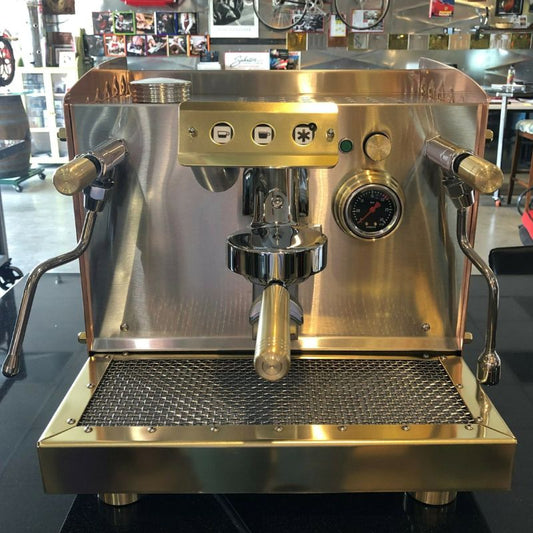 Brass Edition Single Group Espresso Machine